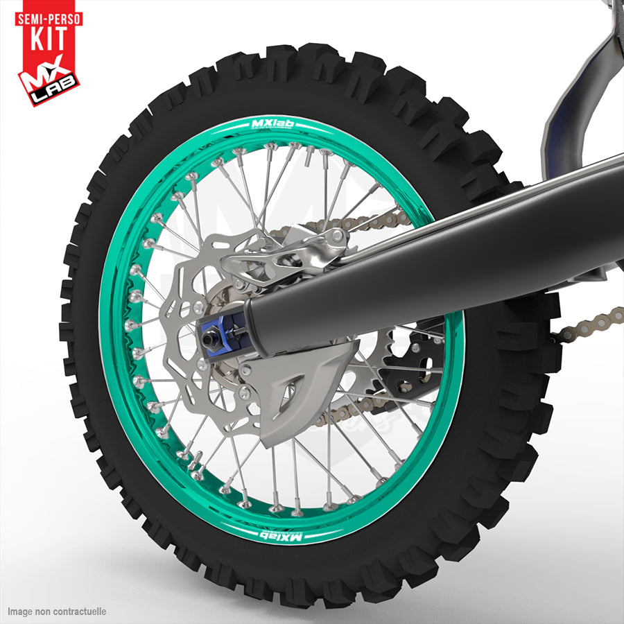 Morad Stark Varg 19 inch full rear rim graphic kit