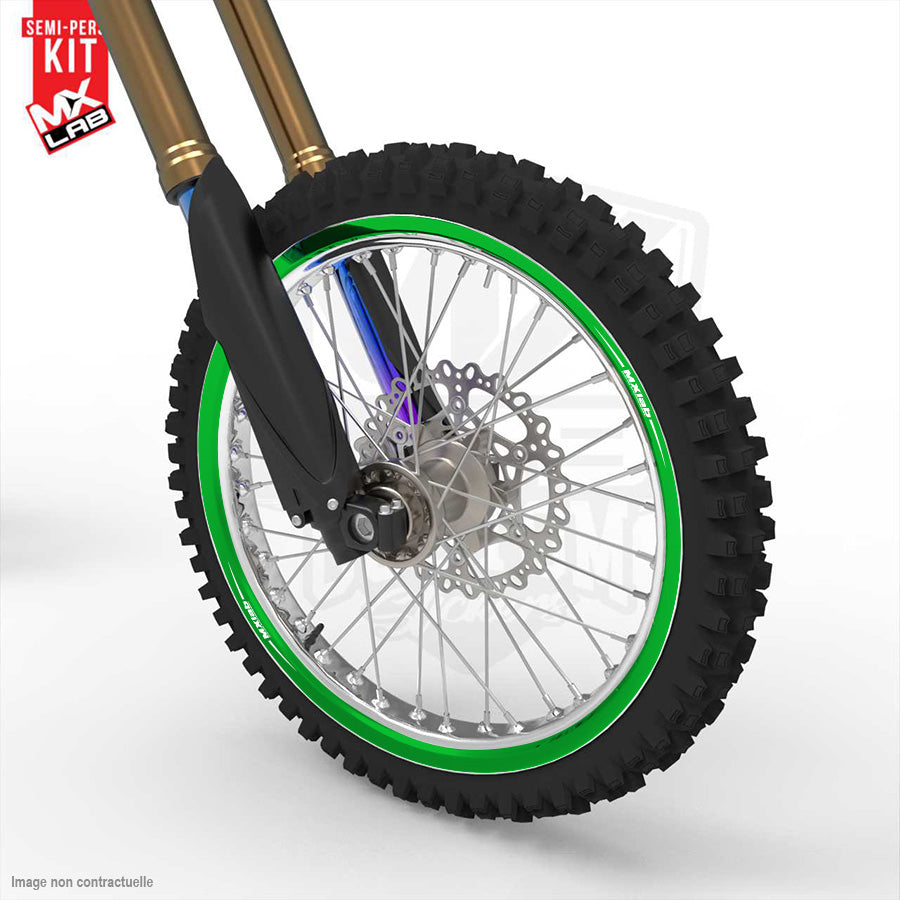 Universal 21 inch full front rim graphic kit
