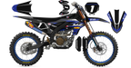 Kit déco Yamaha YZF LAB1 BLACK - Motocross & Enduro personnalisable